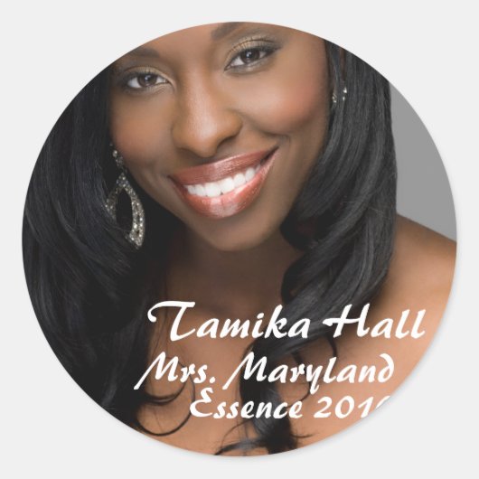 Do-it-You-Queen-Stickers Runder Aufkleber (Vorderseite)