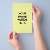 Do it you self ~ Flyer 5.5"x8.5" / 2 Seiten (Handgriff)