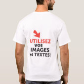 do-it-yourself-französischImprimer vos konzeptions T-Shirt (Rückseite)