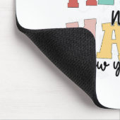 Do Math Not Magic Math Teacher Back To School 1st  Mousepad (Ecke)