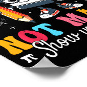 Do Math Not Magic Math Teacher Poster (Ecke)