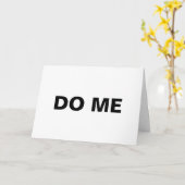 DO ME Valentinkarte Karte (Gelbe Blume)