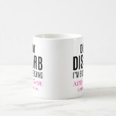 Do Not Disturb I'm Reading Kaffeetasse (Mittel)