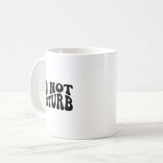 Do Not Disturb  Kaffeetasse (Vorderseite Links)