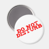 do not disturb magnet (Vorderseite/Rückseite)