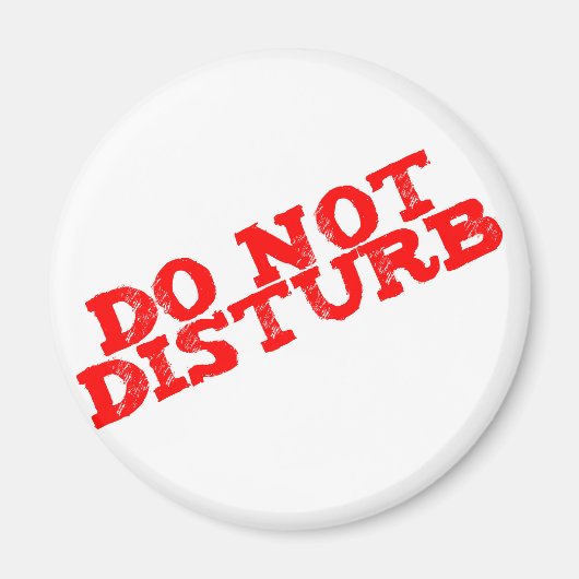 do not disturb magnet (Vorne)