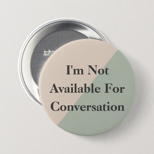 Do Not Disturb Quiet Please Productivity Button (Vorne & Hinten)