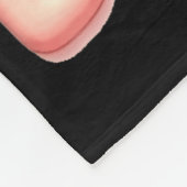 Do Not Disturb Wiener Dog Funny Dachshund Pajamas Fleecedecke (Ecke)