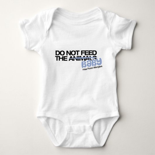 do_not_feed baby strampler (Vorderseite)