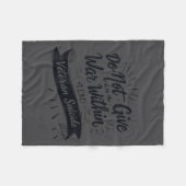 Do Not Give In To The War Within End Veteran Suici Fleecedecke (Vorderseite (Horizontal))