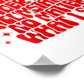 Do Not Give Me A Cigarette Under Any Cirstances Fu Poster (Ecke)