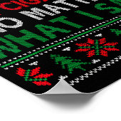 Do Not Give Me Cigarette No What I Say Ugly Christ Poster (Ecke)