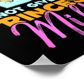 Do Not Give This Princess Milk Funny Dairy Lactose Poster (Ecke)