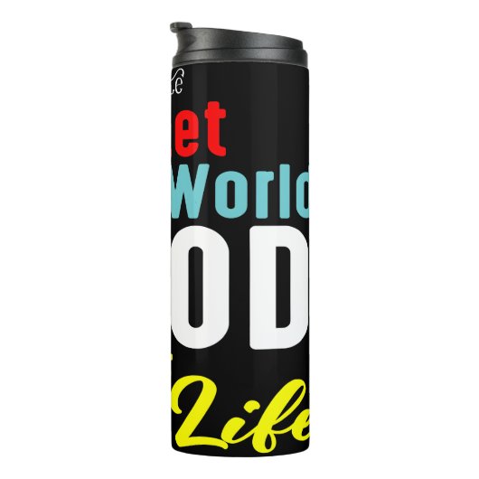 Do Not Let World Take God Thermosbecher (Nach rechts gedreht)