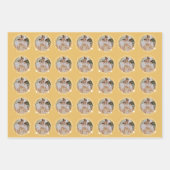 Do Not Open Until Christmas Gold Geschenkpapier Set (Vorderseite 2)