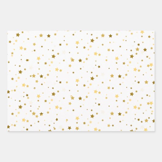 Do Not Open Until Christmas Gold Geschenkpapier Set (Vorderseite)