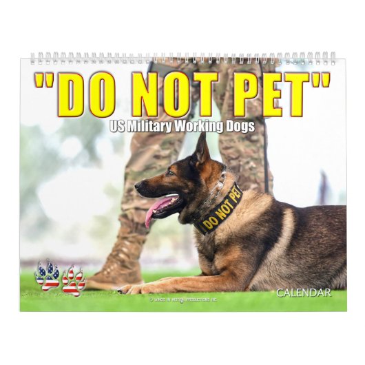 "DO NOT PET" - Kalender der militärischen Arbeitsl (Titelbild)