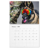 "DO NOT PET" - Kalender der militärischen Arbeitsl (Feb 2026)