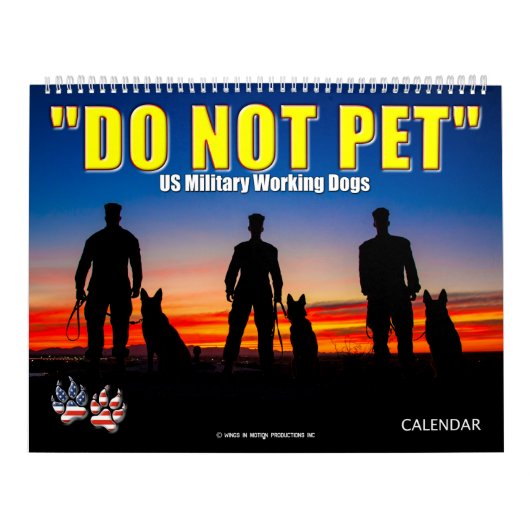 "DO NOT PET" - Kalender der militärischen Arbeitsl (Titelbild)