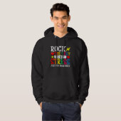 Do Not Stress Just Do Your Best Rock The Testing D Hoodie (Vorne ganz)