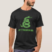 Do not Tread On Me Poisonous Snakes T-Shirt (Vorderseite)
