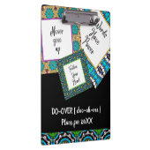 DO-OVER Motivierend Track-Pläne für Inspirationen Klemmbrett (Rechts)