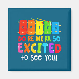 Do Re Mi Fa So Aufgeregt Magnet