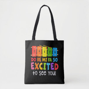 Do Re Mi Fa So Freue Mich Dich Zu Sehen Musiklehre Tasche