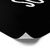 Do Re Mi Fa soy La Ti Do Soy Sauce Pub Dark BG Poster (Ecke)