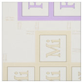 "Do Re Mi" Musical Baby Blocks 4" Nähmuster Stoff (Muster)