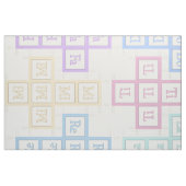 "Do Re Mi" Musical Baby Blocks 4" Nähmuster Stoff (Fat Quarter (45,7 x 55,9 cm))