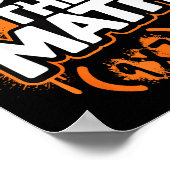 Do The Math 67 Funny Meme Men Women School Teacher Poster (Ecke)