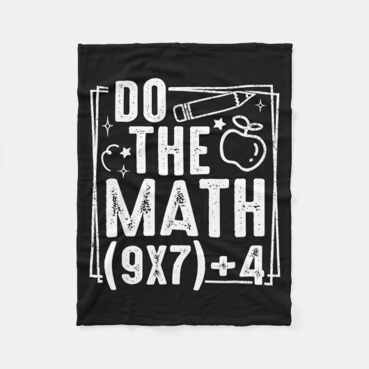 Do The Math 67 Meme 6 7 Funny Six Seven Women Fleecedecke (Vorderseite)