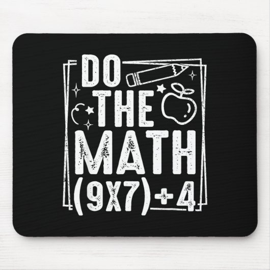 Do The Math 67 Meme 6 7 Funny Six Seven Women Mousepad (Vorne)
