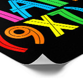 Do The Math 67 Meme 6 7 Funny Six Seven Women Teac Poster (Ecke)