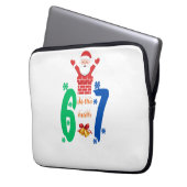Do The Math 67 Meme Christmas Laptopschutzhülle (Vorderseite Links)
