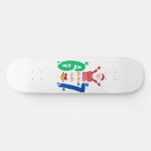 Do The Math 67 Meme Christmas Skateboard (Horizontal)