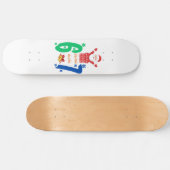 Do The Math 67 Meme Christmas Skateboard (Horizontal)