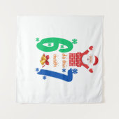 Do The Math 67 Meme Christmas Wandteppich (Vorderseite (Horizontal))