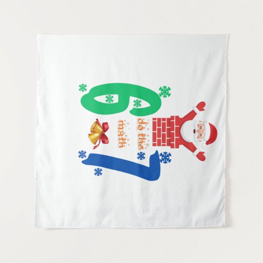 Do The Math 67 Meme Christmas Wandteppich (Vorderseite (Horizontal))