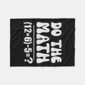 Do The Math 67 Meme Funny Elementary Math Teacher  Fleecedecke (Vorderseite (Horizontal))