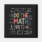 Do The Math 67 Meme Funny Six Seven Math Teacher M Magnet (Vorne)
