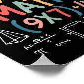 Do The Math 67 Meme Funny Six Seven Math Teacher M Poster (Ecke)