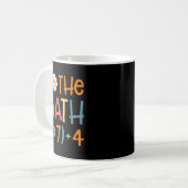 Do The Math 67 Meme Funny Six Seven Math Teacher S Kaffeetasse (Vorderseite Links)