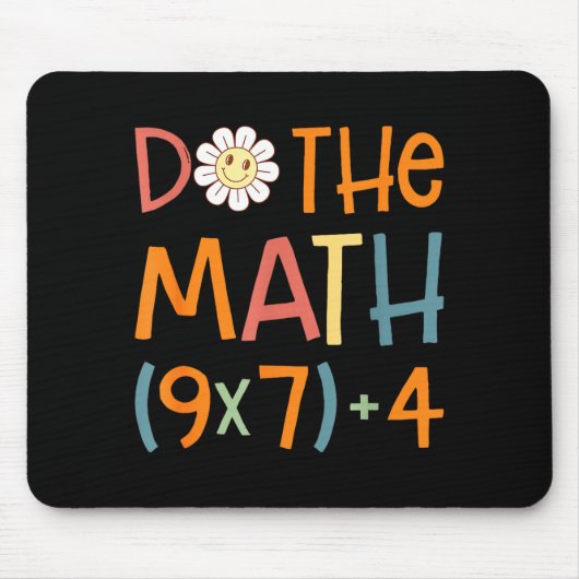 Do The Math 67 Meme Funny Six Seven Math Teacher S Mousepad (Vorne)