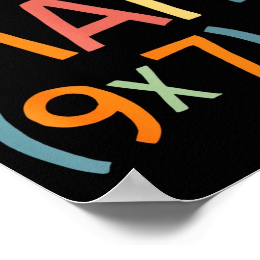 Do The Math 67 Meme Funny Six Seven Math Teacher S Poster (Ecke)