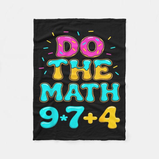 Do The Math 67 Meme Funny Six Seven Men Women Teac Fleecedecke (Vorderseite)