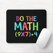Do The Math 67 Meme Funny Six Seven Men Women Teac Mousepad (Mit Mouse)