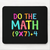 Do The Math 67 Meme Funny Six Seven Men Women Teac Mousepad (Vorne)