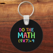 Do The Math 67 Meme Funny Six Seven Men Women Teac Schlüsselanhänger (Vorderseite)